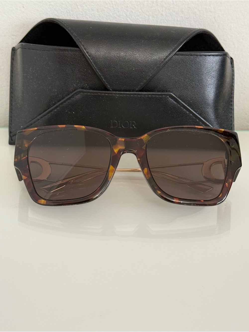 Christian Dior Sunglasses 08670 Havana Brown